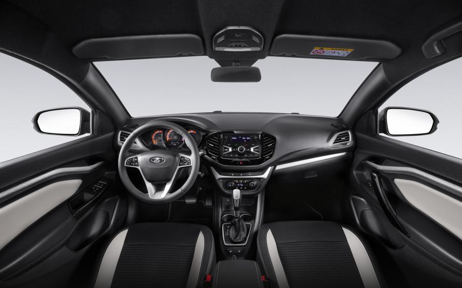 Интерьер Lada Vesta SW Cross (BLACK) 2020 года  (фото 10 из 13)